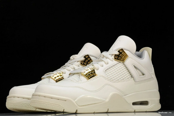 Metallic Jordan 4 Gold AQ9129-170 Retro 0404
